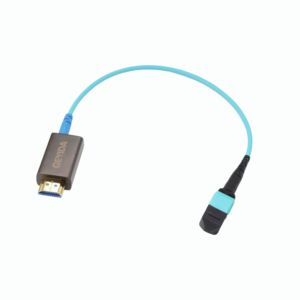 Cable de Fibra Óptica GEYIDA de Larga Distancia MPO-12 con Cubierta de PVC LSZH para Extensión de Señal 4K/8K en Aplicaciones de Telecomunicaciones/LAN Cableada - Product Image 1