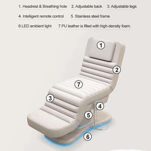 Cama de Masaje Eléctrica de Alta Calidad y Confort con Triple Motor, Color Personalizable, Equipo de Belleza, Cama Facial para Tatuajes - Product Image 3