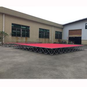 Plataforma de Escenario Telescópica Portátil Ligera de Aluminio, Fácil de Montar, para Ceremonias, Eventos, Conciertos, T-show-RK-Portable Stage - Product Image 1
