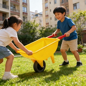 <span class=keywords><strong>Brouette</strong></span> à roues sécurisée de qualité supérieure pour l'entraînement sensoriel et les activités récréatives en plein air - Product Image 2