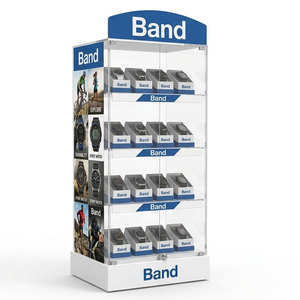 Espositore per Orologi in Acrilico a Forma di C dal Design Semplice, Vetrina per Smartwatch Sportivi, Espositore da Banco per Negozi Esclusivi di Orologi - Product Image 5