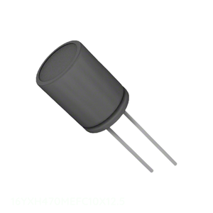 Condensateur original CAP ALUM 470UF 20% 16V RADIAL TH Through Hole 470 uF 16YXH470MEFC10X12.5 - Product Image 1