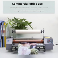 Laminateur thermique entièrement automatique A3+ haute vitesse, simple ou double face, pour documents en rouleau