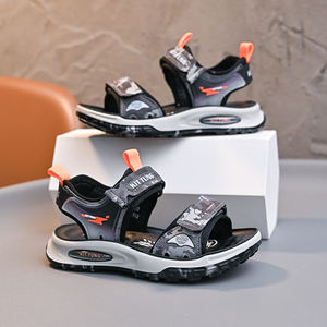 <span class=keywords><strong>Sandales</strong></span> d'été 2026 pour garçons, style camouflage, à brides réglables, antidérapantes, séchage rapide, légères et confortables, vente en gros - Product Image 2