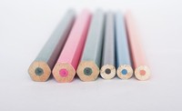 Crayons de couleur 8 couleurs en boîte métallique pour le dessin des enfants, l'école, le bureau, cadeau promotionnel