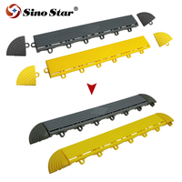 SS-V1.8-1 Pas Cher prix en plastique Mosaïque Plancher bord