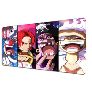 <span class=keywords><strong>Tapis</strong></span> de bureau collage d'anime - Personnages de <span class=keywords><strong>manga</strong></span> populaires One Kaisen Grand <span class=keywords><strong>tapis</strong></span> de <span class=keywords><strong>souris</strong></span> étendu 80x30cm Pièce Hunter - Product Image 3