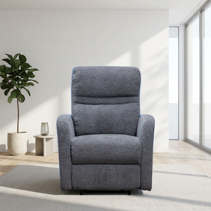 Modern Fabric Power Recliner Chair Single Leisure Armchair Upholstered Accent <b>Sofa</b> for Living Room - Product Image 1
