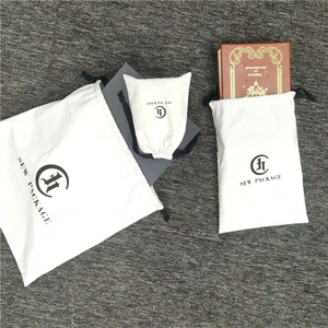 Custom Size Small Large Cotton <b>Dust</b> <b>Bag</b> Clothing Jewelry Packaging Muslin Canvas Cotton Drawstring Gift <b>Bag</b> Custom Logo - Product Image 5