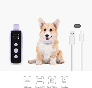 <span class=keywords><strong>Collar</strong></span> de entrenamiento de perro mascota eléctrico con control remoto de vibración de choque electrónico impermeable y recargable hecho en China - Product Image 5
