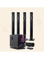KYYSLB 8 pouces 5.1 Ensemble de cinéma maison Son surround Karaoké Haut-parleurs audio Radio FM Caisson de basses actif Amplificateur de puissance Haut-parleurs