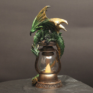 Rétro <span class=keywords><strong>Dragon</strong></span> Veilleuse DRB001 Imitation Lampe À Huile Électronique Bougie Ornement Chambre Lampe De Chevet - Product Image 4