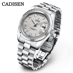CADISEN C8185 hombres relojes natación 10Bar impermeable tornillo corona Japón Miyota movimiento reloj mecánico nueva versión reloj de pulsera - Product Image 1