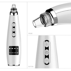 Removedor de Puntos Negros 5 en 1, Aspiradora Eléctrica, Removedor de Comedones, Herramienta de Belleza para Limpieza Profunda de Poros, para Uso Corporal - Product Image 2