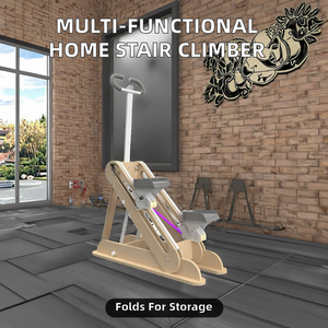 <span class=keywords><strong>Machine</strong></span> d'escalade d'<span class=keywords><strong>escalier</strong></span> pliable multifonctionnelle pour l'intérieur avec transmission intégrale - Garantie 1 an - Product Image 2