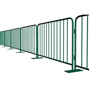 Çelik güvenlik bariyeri düşük bakım stadyumlar için temel güvenlik eskrim trafik kontrolü geçici çit kafes/kapı - Product Image 4
