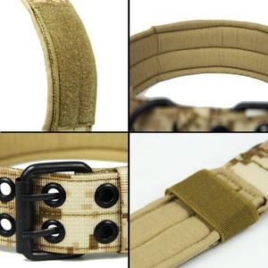 Collar de Adiestramiento para Perros Ajustable y Resistente, Diseño Moderno, Nailon Sólido, Acolchado Suave, Hebilla de Metal, Correa Personalizada para Perros Grandes - Product Image 3