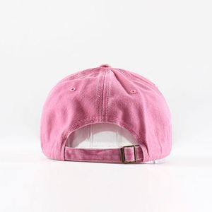 Gorra de béisbol de algodón puro lavado, estilo patchwork, desgastada, con revestimiento, para exteriores, de gran venta - Product Image 4