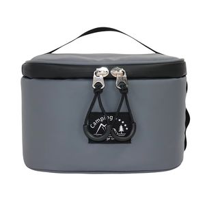 Sac de rangement personnalisé pour barbecue, assaisonnements et ensemble café, certifié BSCI, sac isotherme extérieur en polyester 900D pour livraison de repas, pique-nique et aliments - Product Image 1