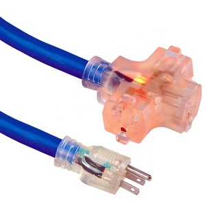 Xuanhui 헤비 듀티 전원 야외 산업 사용자 정의 220v US 코드 연장 코드 - Product Image 4
