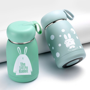 Linda Taza Térmica con Forma de Vientre Grande, con Tapa Interior de Acero Inoxidable 304, Taza Portátil - Product Image 1