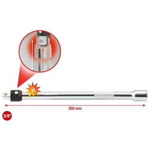 KS TOOLS-919,3806 3/8 ''CROMO Plus Extensiones con enclavamiento-EAN 4042146117644 LLAVE DE VASO ACCESORIOS 3/8" - Product Image 2