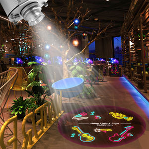 Máy Chiếu Quảng Cáo Gobo Logo IP65 40W Máy Chiếu Xoay LED Chống Nước Ngoài Trời Hình Ảnh HD Tùy Chỉnh - Product Image 4