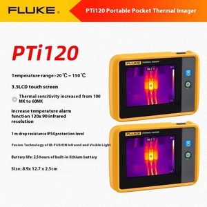 กล้องถ่ายภาพความร้อนดิจิตอล VT06/08 PTI120 กล้องอินฟราเรดความละเอียดสูงสำหรับตรวจจับการรั่วไหลของระบบทำความร้อนใต้พื้น ABS OEM - Product Image 3