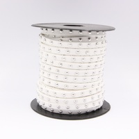 Cordon plat coréen en velours blanc de 20 yards, 5 mm, en similicuir imperméable, haute ténacité, écologique, avec rivets pour sacs et chaussures