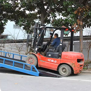 פלדה חשמלית חדשה 6t 8t 10t מיכל נייד רמפה לוח רציף מחסן טעינה מלגזה - Product Image 6