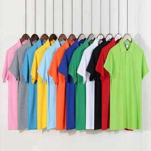 เสื้อยืดกอล์ฟโพลีเอสเตอร์พิมพ์ลายสำหรับผู้ชายเสื้อยืดโลโก้แบบเรียบพิมพ์ลายพลัสไซส์สำหรับผู้ชาย - Product Image 1