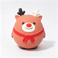 Jouets Squishy Géants de Noël en Stock aux États-Unis : Père Noël, Bonhomme de Neige, Renne – Jouets Sensoriels à Presser