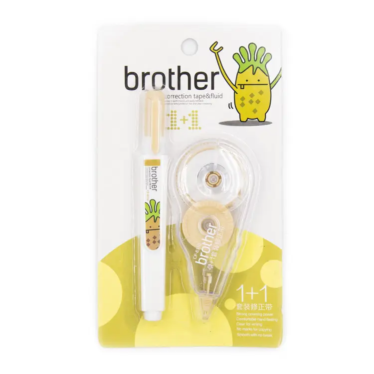 Набор канцелярских принадлежностей, корректирующая ручка и Корректирующая лента без запаха для студентов