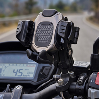 Support de téléphone pour moto anti-vibration rotatif à 360°, style griffe, durable