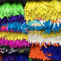 4-18 ''Plumas blancas Plumas De Gallo Atadas Cóctel Pluma Traje Plumas De Pollo Por Kilo Pluma Plumas Festival Decoración