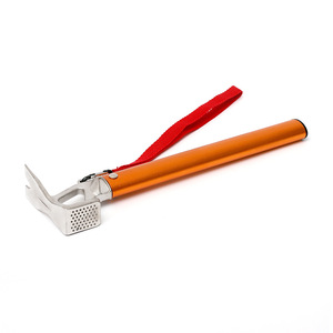 Marteau à clous de tente Hike Mount, tête en acier inoxydable, manche en alliage d'aluminium, extracteur de clous de tente pour le camping en plein air, utilisation toutes saisons - Product Image 2