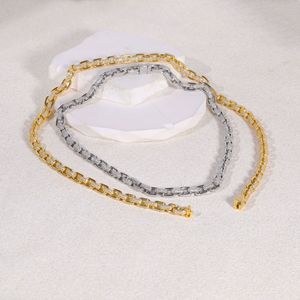 S925 银全套装莫桑石古巴链轻奢男女通用项链 - Product Image 3