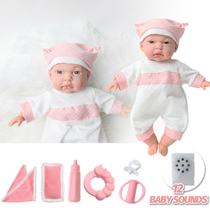 Bambola Reborn in Silicone in Vendita Nuovo Materiale Realistico Design Carino in PVC 12 Pollici Bambola di Moda in Plastica Prodotta in Fabbrica - Product Image 3