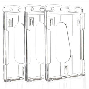 ห่วงคล้องบัตรเครดิตพลาสติกแบบพับเก็บได้คลิปหนีบป้ายแบบหนีบสำหรับงานหนัก - Product Image 1