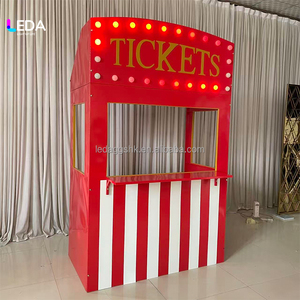 Decoración LED Personalizada con Diseño de Boleto de Cine, Decoración LED para Exteriores, Fondo Decorativo para Eventos y Fiestas - Product Image 2