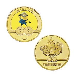 Pièce commémorative populaire Despicable Me, badge en métal moulé sous pression sur le thème des <span class=keywords><strong>Minions</strong></span>, cadeau et objet de collection, emballé individuellement - Product Image 4