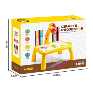 Yuglow Multifunctionele Hertenprojectie Tekentafel Cartoon Plastic Tekenen & Schrijf Bord voor Kleuters - Product Image 2