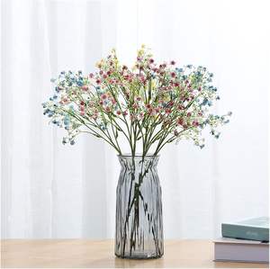 Ramo de Flores Artificiales de Seda Realistas al por Mayor para Decoración de Centro de Mesa en Bodas y Navidad - Larga Duración para el Hogar - Product Image 2