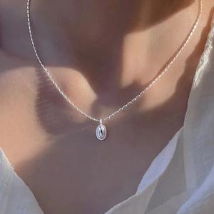 Collar con Colgante de Plata de Ley S925 de Alta Calidad, Colgante de Lujo con Gema Panjshir, Colgante de Diamante Verde, Botella de Perfume - Product Image 3