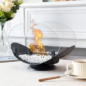 Classic High Quality Portable Ethanol Fireplace Tabletop Fireplace Tabletop Fire Pit Alcohol Bioethanol Fireplace