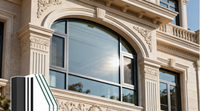 Nuevas Ventanas Corredizas Abatibles de Estilo Europeo Hechas a Medida, Eficientes Energéticamente, con Vidrio de Doble Panel Low-E y Rotura de Puente Térmico de Acero