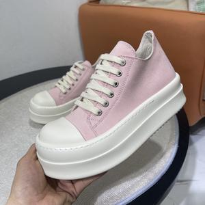 Chaussures en toile à semelle épaisse pour femme, de la marque de luxe Owens, élégantes et tendance, pour la marche décontractée, chaussures chunky - Product Image 3