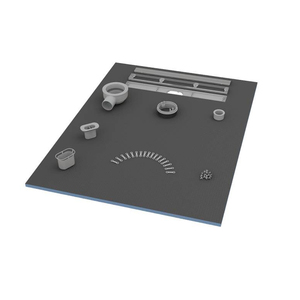 Panneau <span class=keywords><strong>de</strong></span> plateau <span class=keywords><strong>de</strong></span> <span class=keywords><strong>douche</strong></span> xps, vidange linéaire MONDEWAY, livraison gratuite - Product Image 3