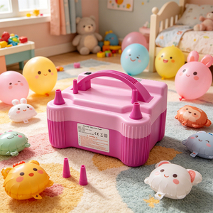 Pompa Elettrica per Palloncini Party Love, 1100W 220V, Colore Rosa, Resistente, per Feste di Compleanno e Uso Domestico - Product Image 3