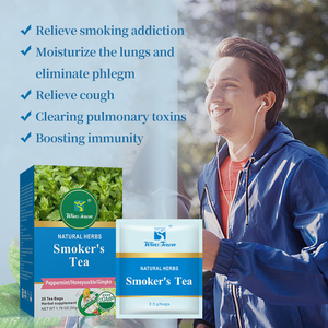 ชาสมุนไพรธรรมชาติ Wins Town OEM Smoker's Tea สำหรับล้างสารพิษในปอด เสริมภูมิคุ้มกัน ช่วยลดอาการติดบุหรี่ และบรรเทาอาการไอ - Product Image 2